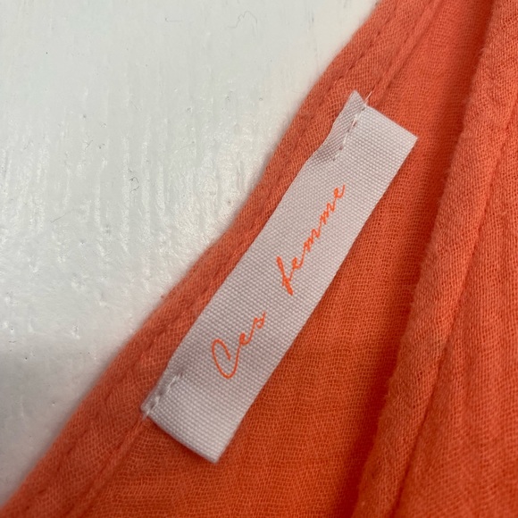 Ces Femme textured babydoll top - Picture 4 of 6